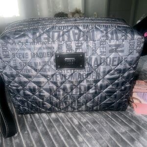 Steve Madden Makeup Bag.